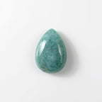 Amazonite 1PC Tiny 5x7 MM Pear Cabochon Green Shine semi Precious Loose Gemstones