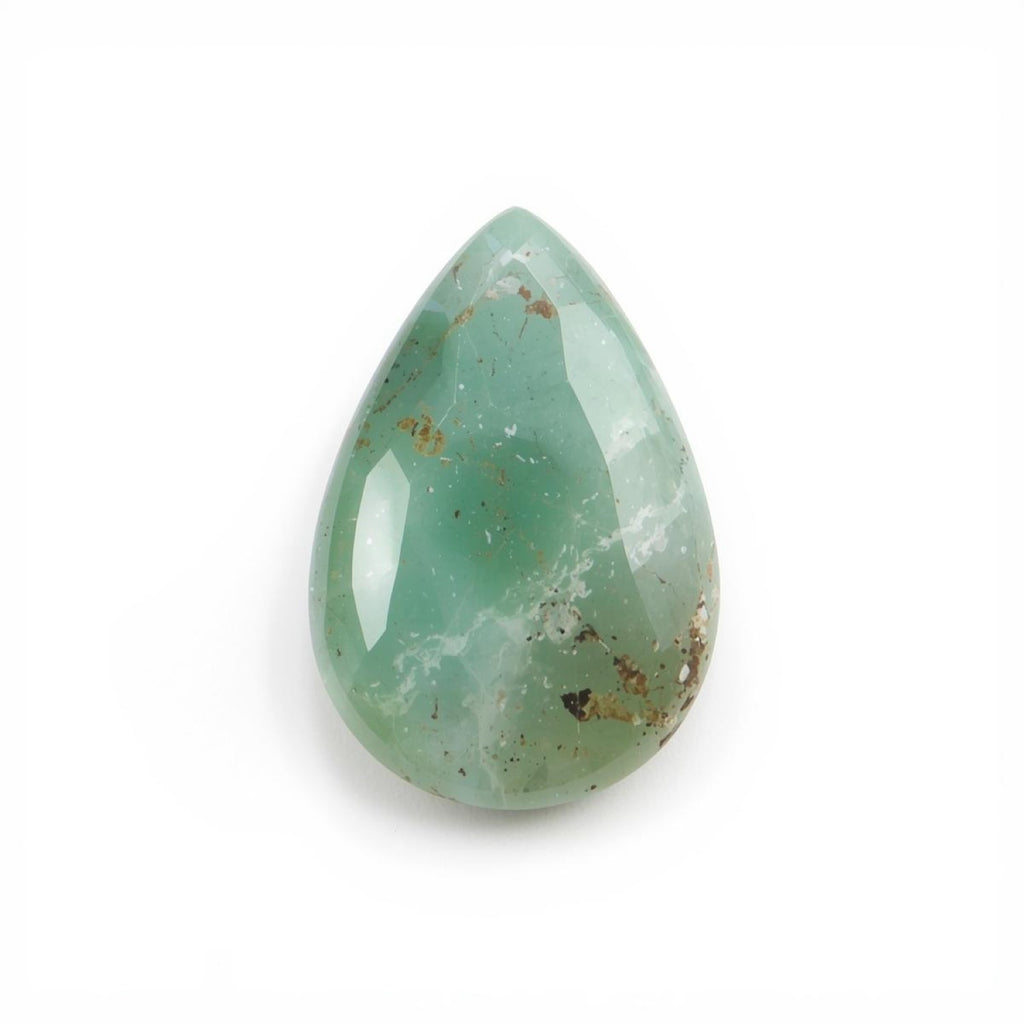 Amazonite 1PC Medium 8x10 MM Pear Cabochon Green Superior semi Precious Loose Gemstone