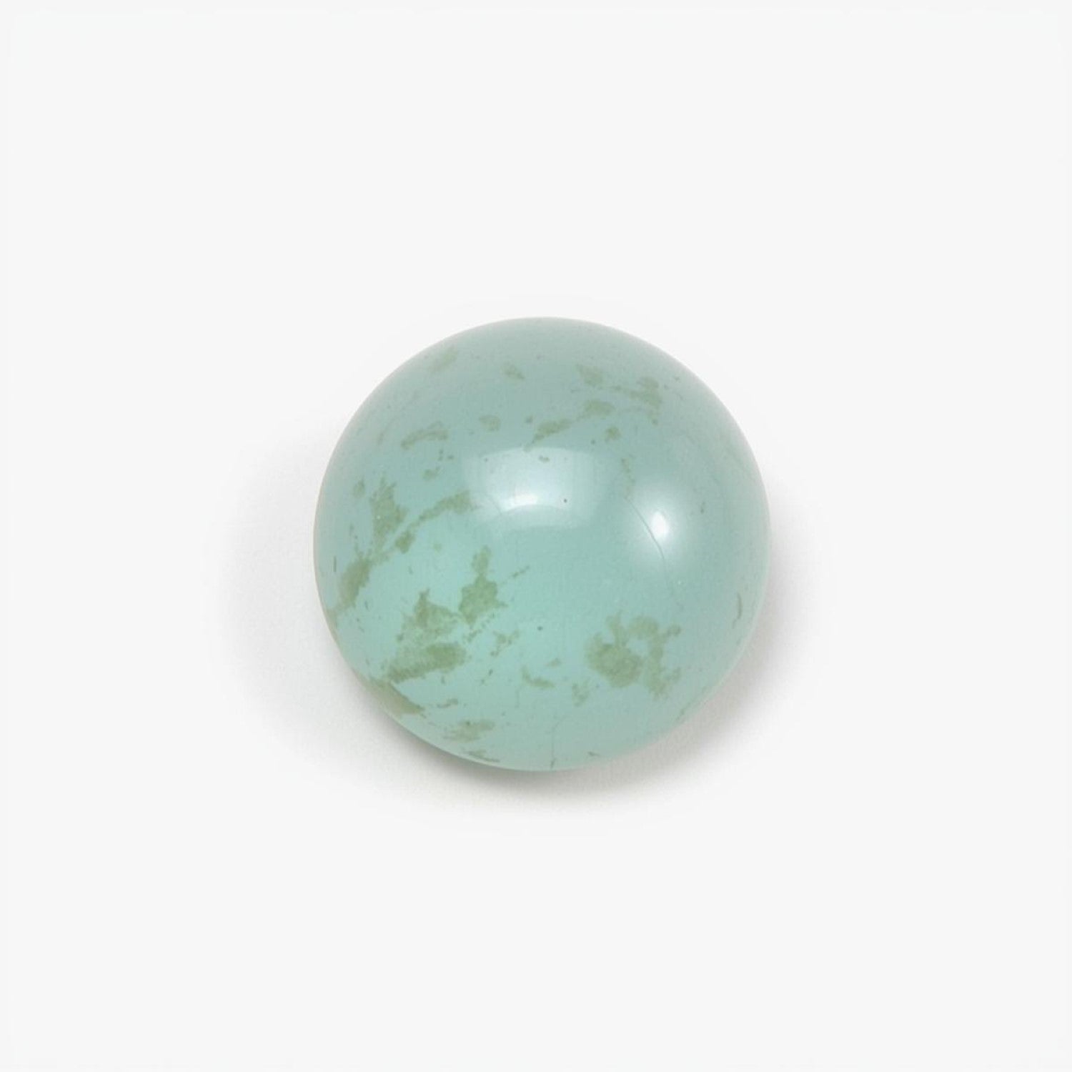 Amazonite 1PC Small 7x7 MM Round Cabochon Green Splendid semi Precious Semi Precious Gemstone