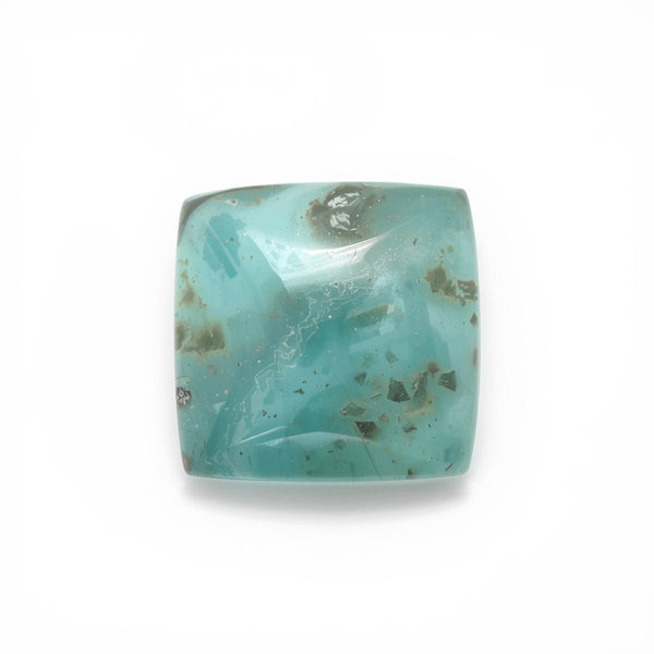 Amazonite 1PC Tiny 6x6 MM Square Cabochon Green Superior semi Precious Loose Gemstone