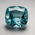 Aquamarine 1PC Medium 9x9 MM Cushion Faceted Blue Lustrous Semi Precious Loose Gemstone