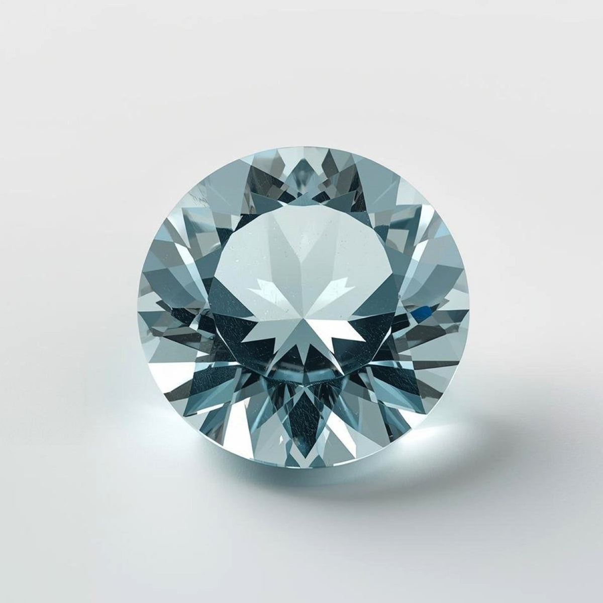 Aquamarine 10PC Tiny 3x3 MM Round Faceted Blue Fiery Semi Precious Gems