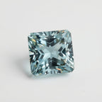 Aquamarine 1PC Large 10x10 MM Square Faceted Blue Shine Semi Precious Loose Gemstones