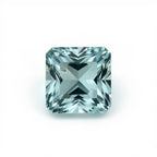 Aquamarine 1PC Chunky 13x13 MM Square Faceted Blue Natural Semi Precious Loose Gemstone