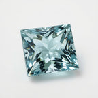 Aquamarine 1PC Chunky 13x13 MM Square Faceted Blue Natural Semi Precious Loose Gemstone