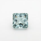 Aquamarine 1PC Chunky 14x14 MM Square Faceted Blue Genuine Semi Precious Loose Gemstones