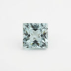 Aquamarine 10PC Tiny 4x4 MM Square Faceted Blue Brilliant Semi Precious Loose Gems