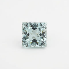Aquamarine 10PC Tiny 4x4 MM Square Faceted Blue Brilliant Semi Precious Loose Gems