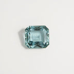 Aquamarine 1PC Small 7x7 MM Square Faceted Blue Splendid Semi Precious Gems