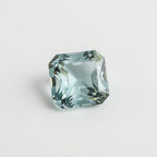 Aquamarine 1PC Small 7x7 MM Square Faceted Blue Splendid Semi Precious Gems