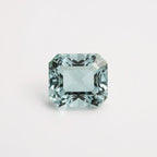 Aquamarine 1PC Small 8x8 MM Square Faceted Blue Luster Semi Precious Loose Gems