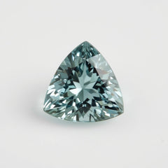 Aquamarine 1PC Chunky 16x16 MM Triangle Faceted Blue Pure Semi Precious Loose Gems