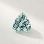 Aquamarine 1PC Tiny 5x5 MM Triangle Faceted Blue Sparkling Semi Precious Loose Gemstone