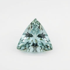 Aquamarine 1PC Small 7x7 MM Triangle Faceted Blue Splendid Semi Precious Gems