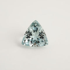 Aquamarine 1PC Small 7x7 MM Triangle Faceted Blue Splendid Semi Precious Gems