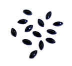 Black Onyx 10PC Tiny 4x8 MM Marquise  Cabochon Black Splendid semi Precious Semi Precious Gemstone