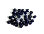 Black Onyx 10PC Tiny 3x3 MM Round Cabochon Black High Quality semi Precious Precious Gemstone