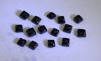 Black Onyx 10PC Tiny 3x3 MM Square Cabochon Black Splendid semi Precious Semi Precious Gemstone