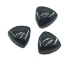 Black Onyx 1PC Large 10x10 MM Triangle Cabochon Black Sparkling semi Precious Semi Precious Gemstone