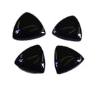 Black Onyx 1PC Tiny 6x6 MM Triangle Cabochon Black Superior semi Precious Gems