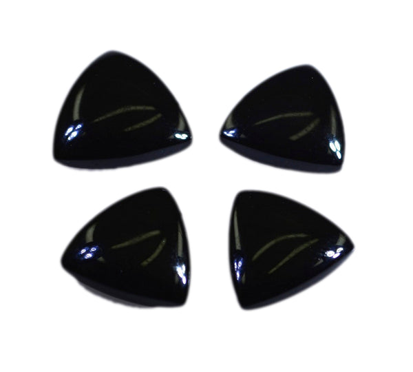 Black Onyx 1PC Tiny 6x6 MM Triangle Cabochon Black Superior semi Precious Gems