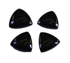 Black Onyx 1PC Tiny 6x6 MM Triangle Cabochon Black Superior semi Precious Gems