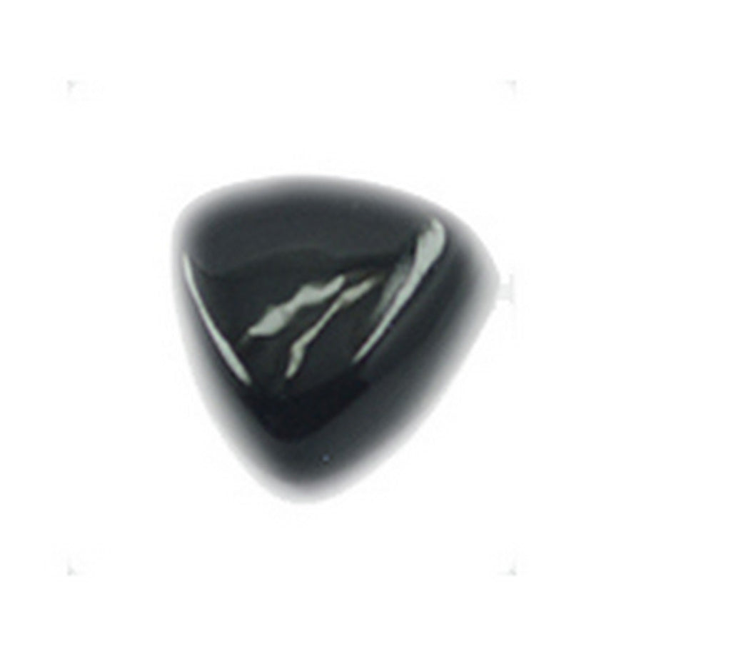 Black Onyx 1PC Small 7x7 MM Triangle Cabochon Black Pure semi Precious Loose Gems