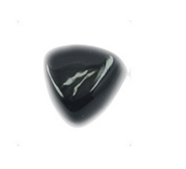 Black Onyx 1PC Small 7x7 MM Triangle Cabochon Black Pure semi Precious Loose Gems