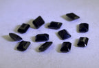 Black Onyx 1PC Medium 7x10 MM Emerald Faceted Black Brilliant Semi Precious Loose Gemstones