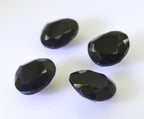 Black Onyx 10PC Tiny 4x4 MM Heart Faceted Black Brilliant Semi Precious Loose Gemstones