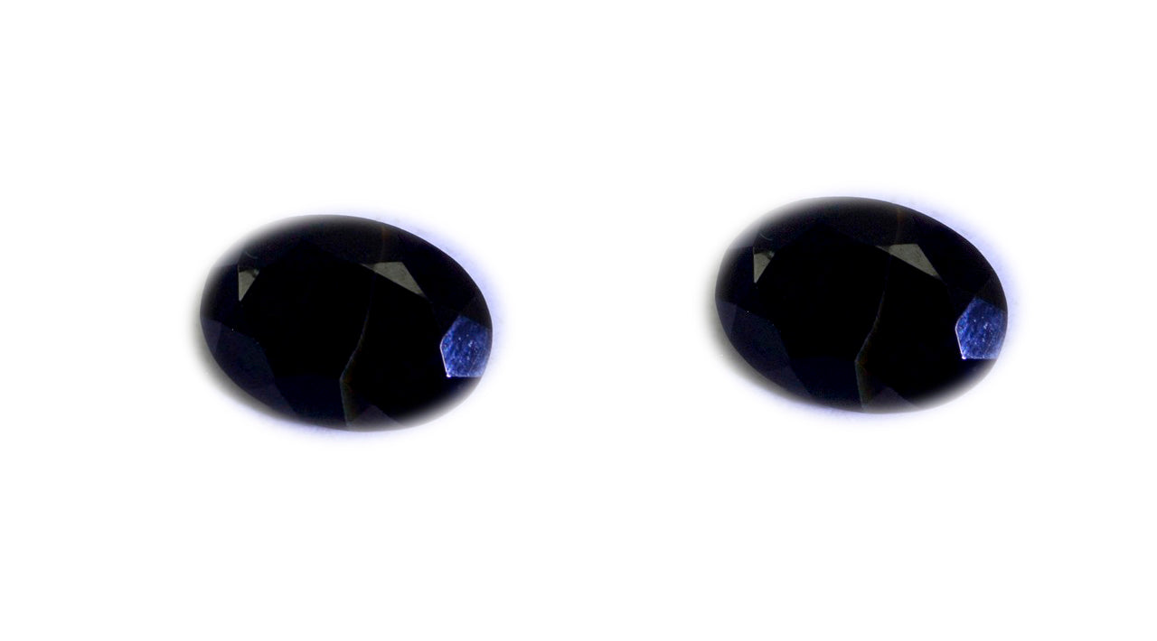 Black Onyx 1PC Chunky 12x16 MM Oval Faceted Black Brilliant Semi Precious Loose Gems