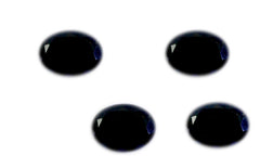 Black Onyx 10PC Tiny 4x6 MM Oval Faceted Black Splendid Semi Precious Loose Gemstone