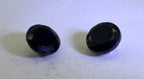 Black Onyx 10PC Tiny 4x4 MM Round Faceted Black Brilliant Semi Precious Loose Gemstones