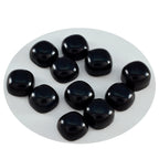 Black Onyx 10PC Tiny 5x5 MM Cushion Cabochon Black Brilliant semi Precious Loose Gems