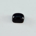 Black Onyx 1PC Small 6x9 MM Emerald Cabochon Black Polished semi Precious Precious Gemstone