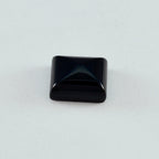 Black Onyx 1PC Medium 8x10 MM Emerald Cabochon Black Lustrous semi Precious Loose Gemstone