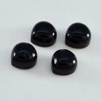 Black Onyx 1PC Large 10x10 MM Heart Cabochon Black Luster semi Precious Precious Gemstone