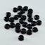 Black Onyx 10PC Tiny 3x3 MM Heart Cabochon Black Superior semi Precious Semi Precious Gemstone