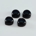 Black Onyx 1PC Medium 9x9 MM Heart Cabochon Black Splendid semi Precious Semi Precious Gemstone