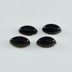 Black Onyx 1PC Small 5x10 MM Marquise  Cabochon Black Luster semi Precious Precious Gemstone
