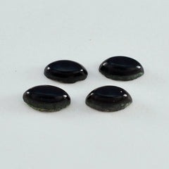 Black Onyx 1PC Small 5x10 MM Marquise  Cabochon Black Luster semi Precious Precious Gemstone