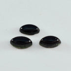 Black Onyx 1PC Medium 7x14 MM Marquise  Cabochon Black Shine semi Precious Loose Gems