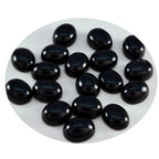 Black Onyx 1PC Small 6x8 MM Oval Cabochon Black Brilliant semi Precious Precious Gemstone