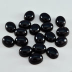 Black Onyx 1PC Small 6x8 MM Oval Cabochon Black Brilliant semi Precious Precious Gemstone