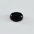 Black Onyx 1PC Medium 8x10 MM Oval Cabochon Black Luster semi Precious Loose Gemstones
