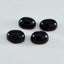 Black Onyx 1PC Tiny 5x7 MM Oval Cabochon Black Fiery semi Precious Semi Precious Gemstone