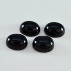 Black Onyx 1PC Small 6x8 MM Oval Cabochon Black Brilliant semi Precious Precious Gemstone