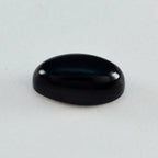 Black Onyx 1PC Small 6x9 MM Oval Cabochon Black Sparkling semi Precious Gems