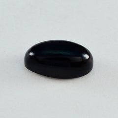 Black Onyx 1PC Medium 7x10 MM Oval Cabochon Black Splendid semi Precious Loose Gemstone