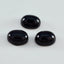Black Onyx 1PC Medium 8x10 MM Oval Cabochon Black Luster semi Precious Loose Gemstones